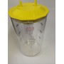 Bocal de recueil 4000 mL  autoclavable à 121°C