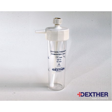 Nawilżacz tlenu 250 ml, autoklawowalny w 121 °C – DEXTHER