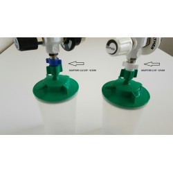 Adapter 1/4 Innengewinde auf 9/16" Außengewinde für Befeuchter