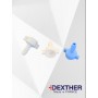 Ștuț din plastic pentru tub de 6-7 mm – filet mamă 1/4 sau 9/16 – DEXTHER