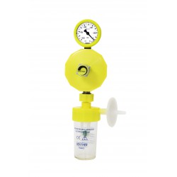 DEXTHER-Vakuumregler 0/-1000 mbar mit Sicherheitsbehälter und Filter