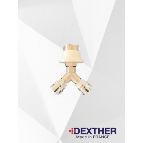 Sdoppiatore di presa AFNOR per ossigeno – DEXTHER