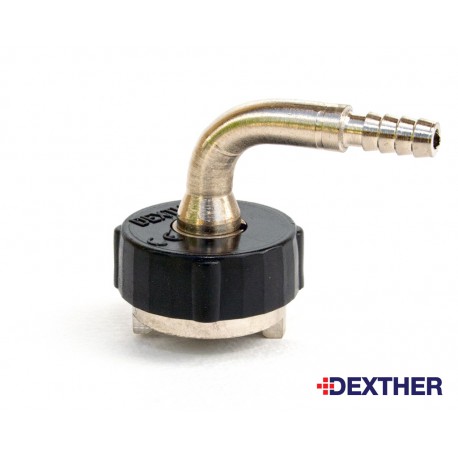 Embout coudé pour flexible