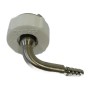 AFNOR angled oxygen (O2) crimp probe for hose